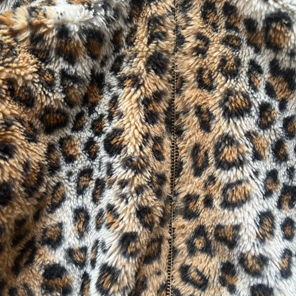 Leopard Print Kids Jacket